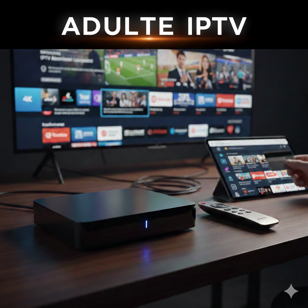Adult IPTV Nederland – 18+ categorie in IPTV app op Smart TV